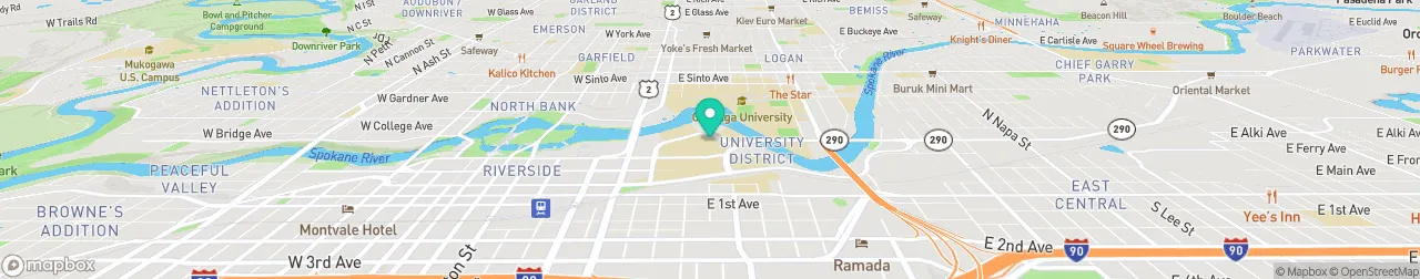 ev charging station on the map