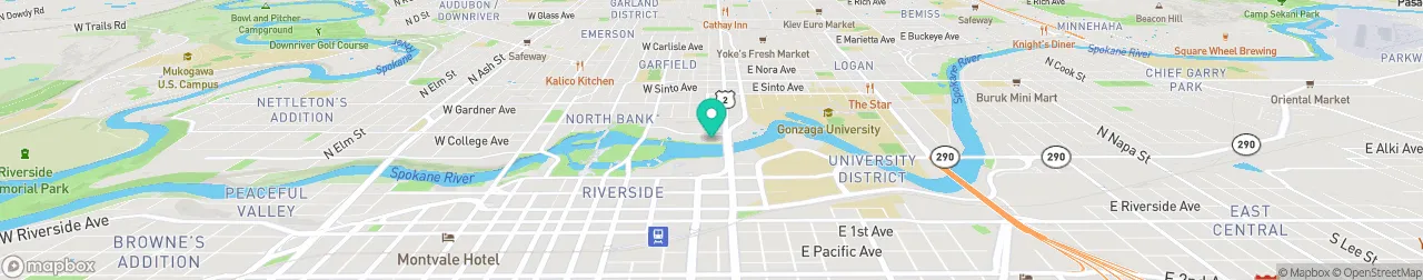 borne de recharge sur la carte