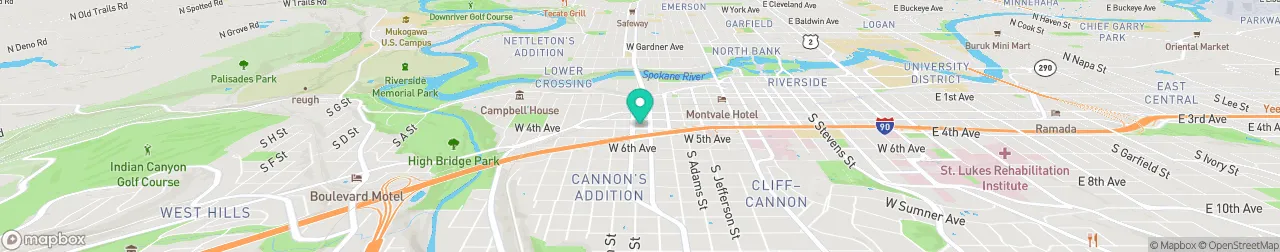 borne de recharge sur la carte