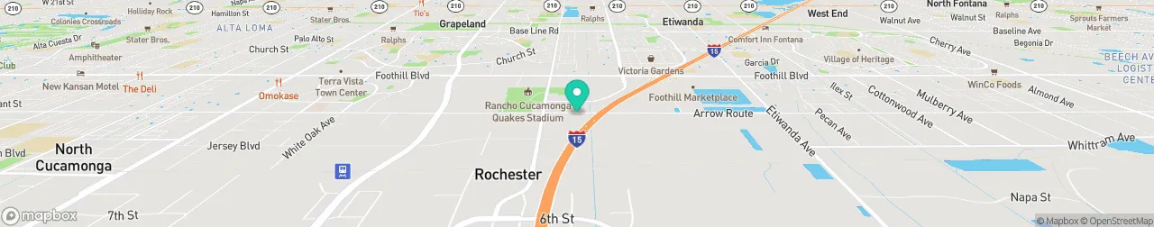 borne de recharge sur la carte