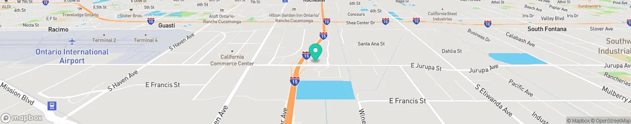 borne de recharge sur la carte