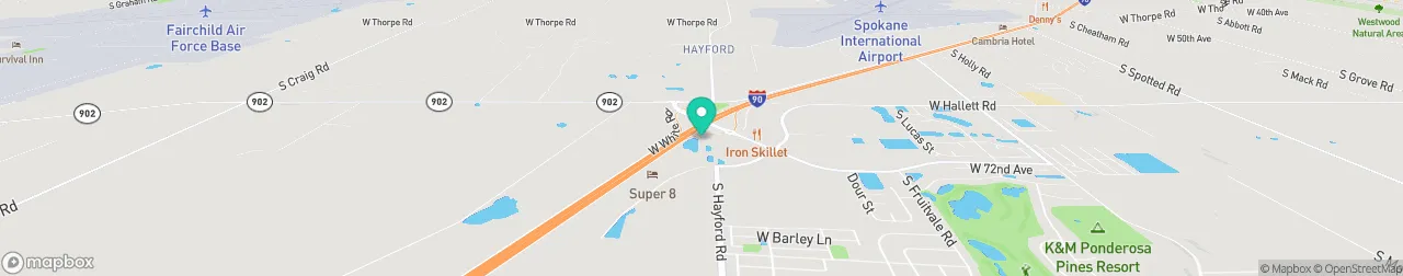 ev charging station on the map