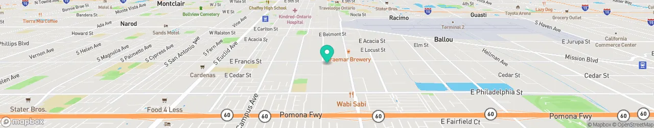 borne de recharge sur la carte