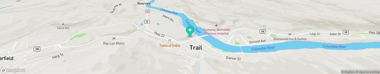 borne de recharge sur la carte