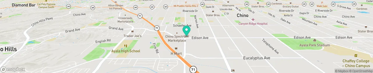 borne de recharge sur la carte