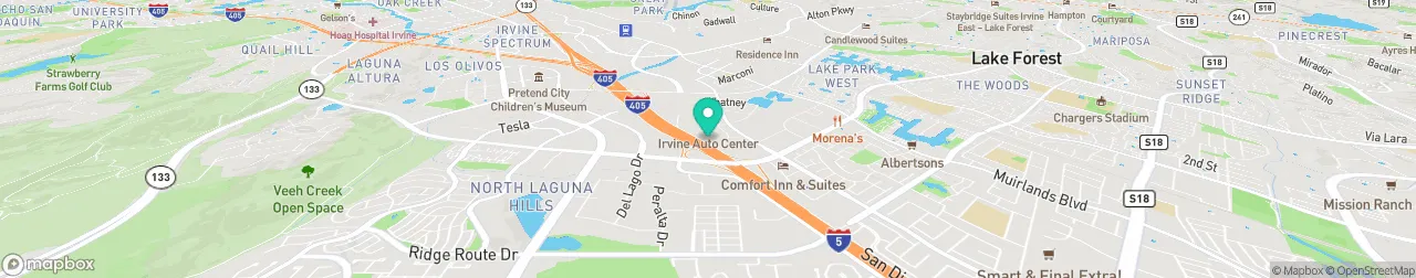 ev charging station on the map