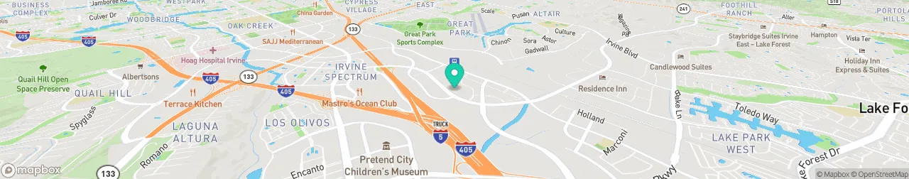 borne de recharge sur la carte