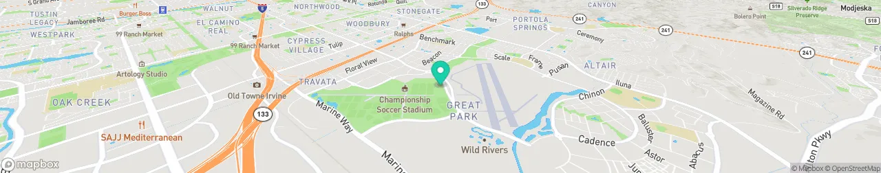 borne de recharge sur la carte