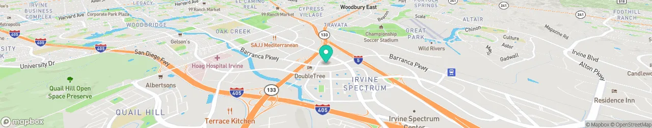 borne de recharge sur la carte