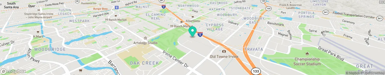 borne de recharge sur la carte