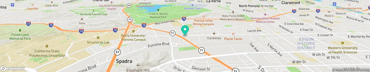 borne de recharge sur la carte