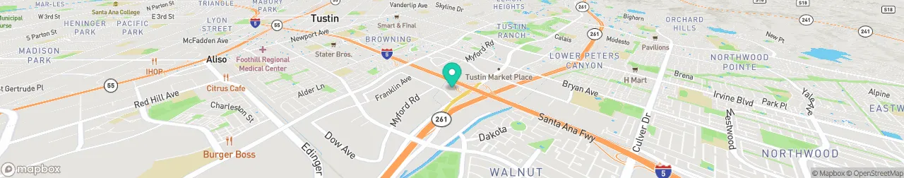 borne de recharge sur la carte