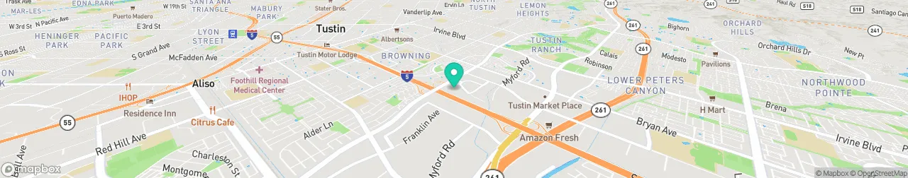 borne de recharge sur la carte