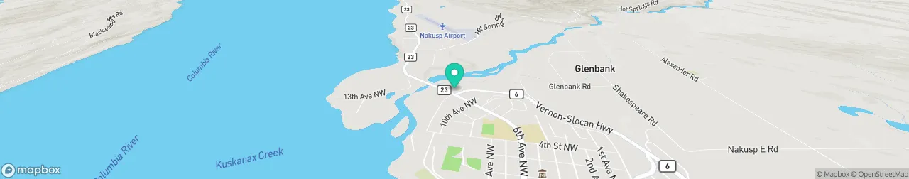 borne de recharge sur la carte