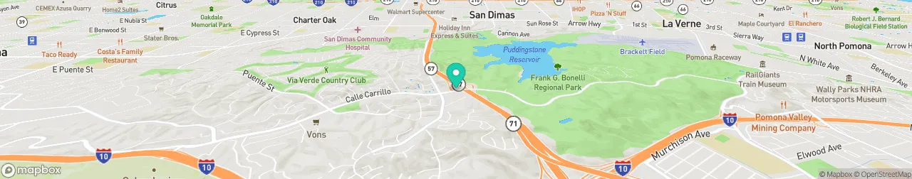 borne de recharge sur la carte