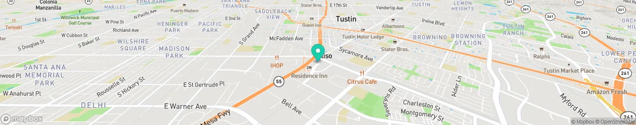 borne de recharge sur la carte