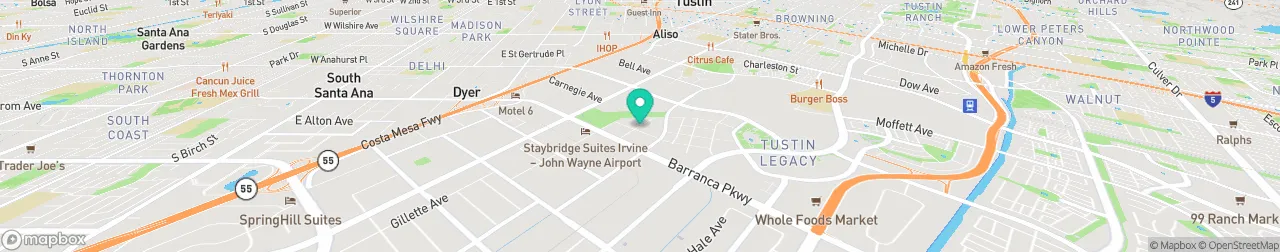 borne de recharge sur la carte