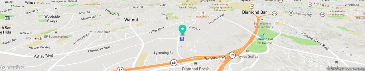 ev charging station on the map