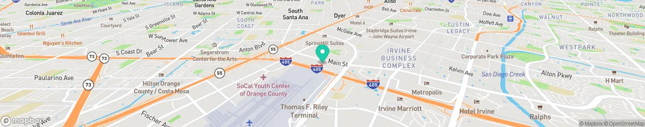 borne de recharge sur la carte