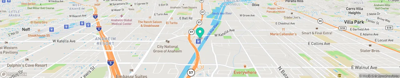 ev charging station on the map