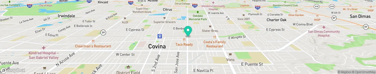 borne de recharge sur la carte