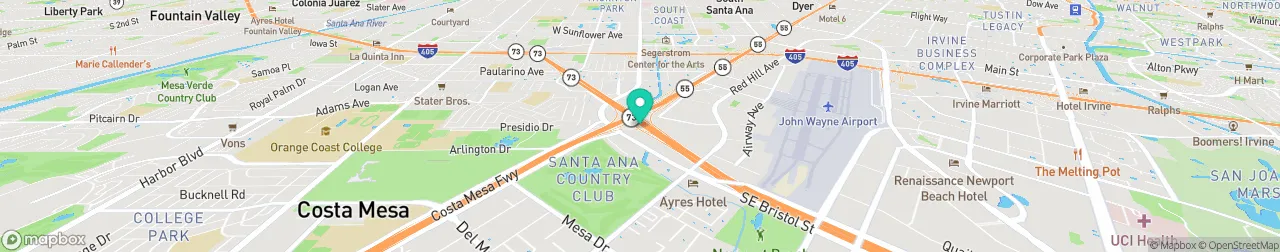 borne de recharge sur la carte