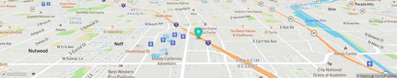 ev charging station on the map