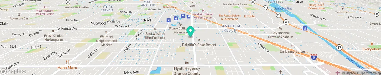 ev charging station on the map