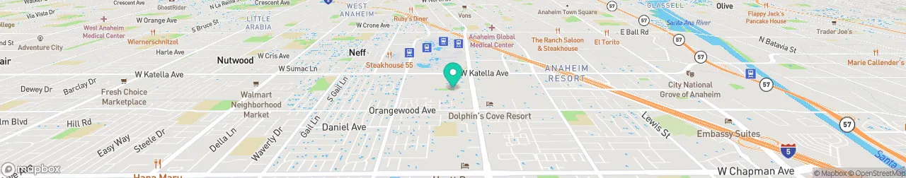 ev charging station on the map