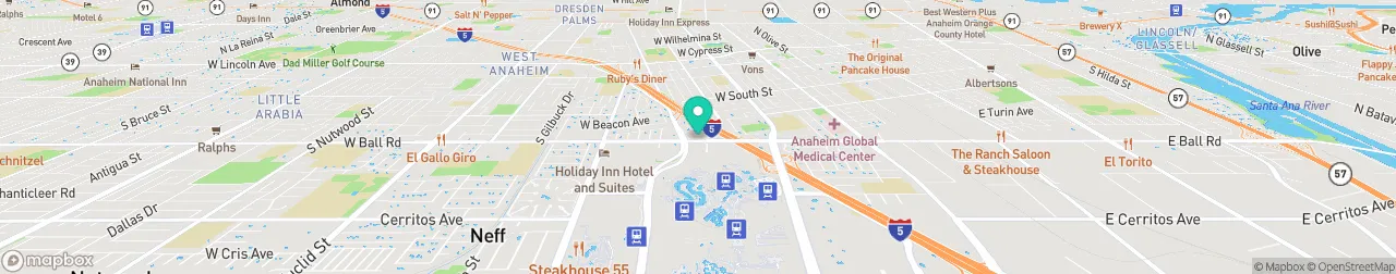 ev charging station on the map