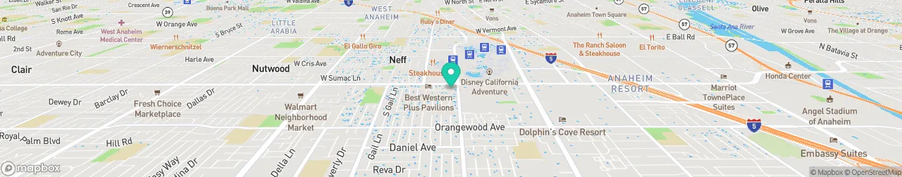 borne de recharge sur la carte