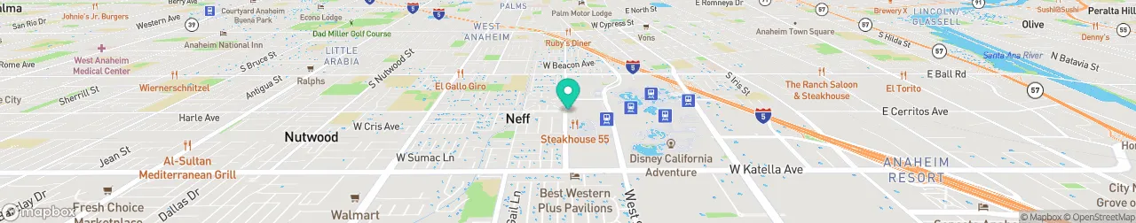 borne de recharge sur la carte