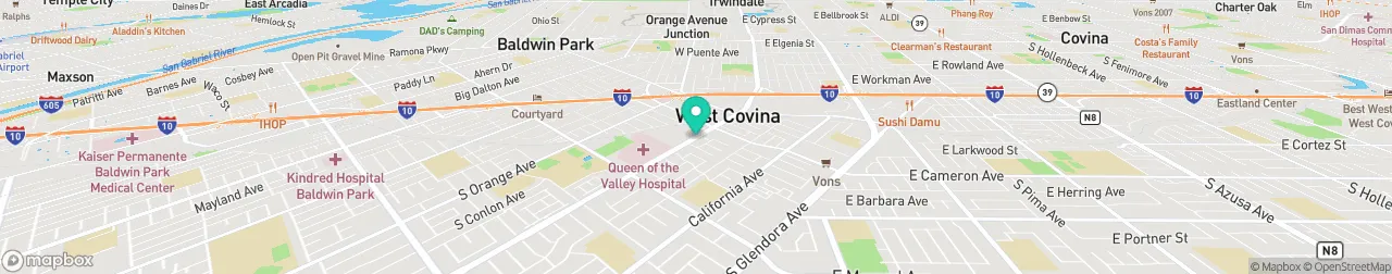 borne de recharge sur la carte