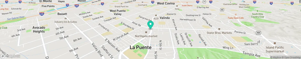 borne de recharge sur la carte