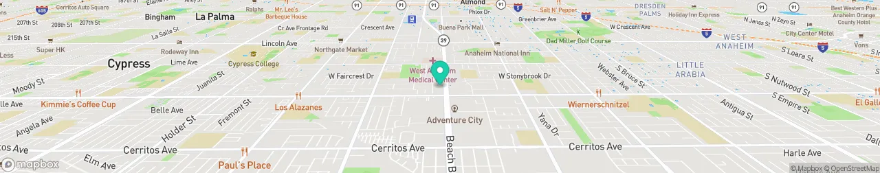 ev charging station on the map