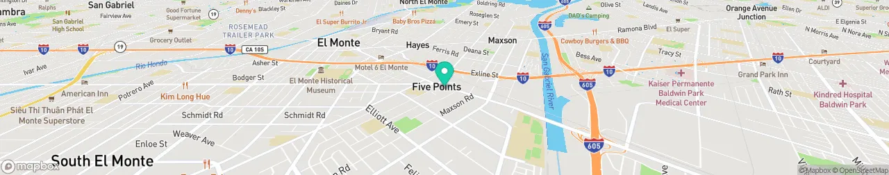 ev charging station on the map