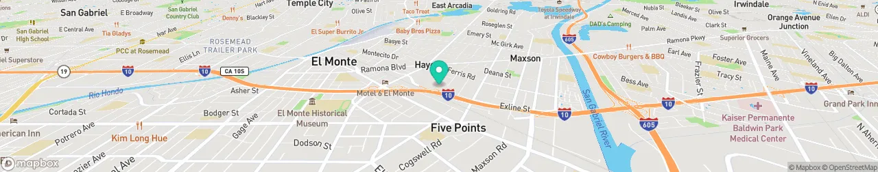 ev charging station on the map