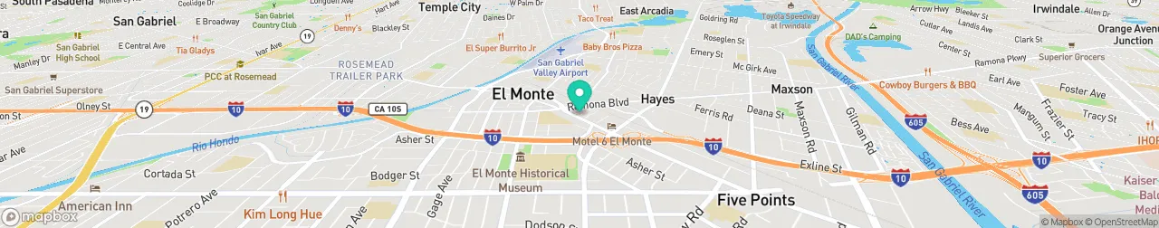 borne de recharge sur la carte