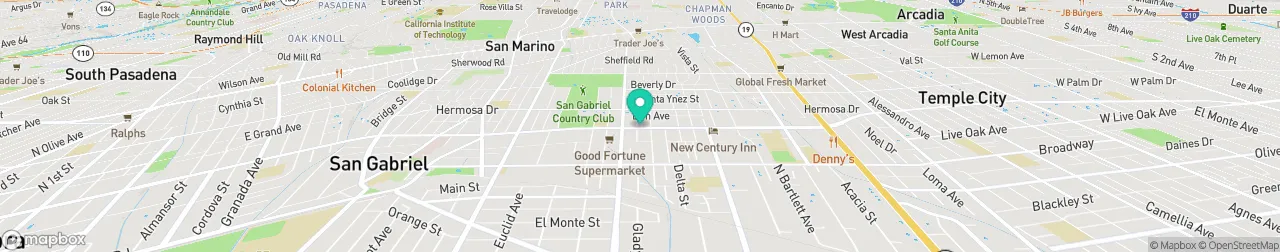 borne de recharge sur la carte