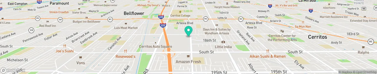 ev charging station on the map