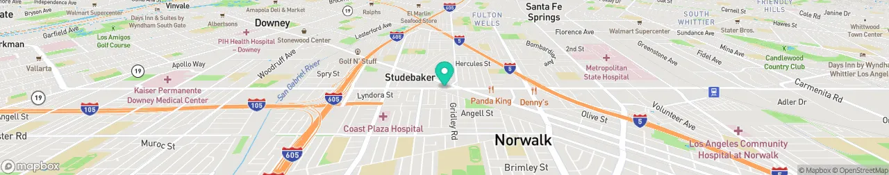 borne de recharge sur la carte