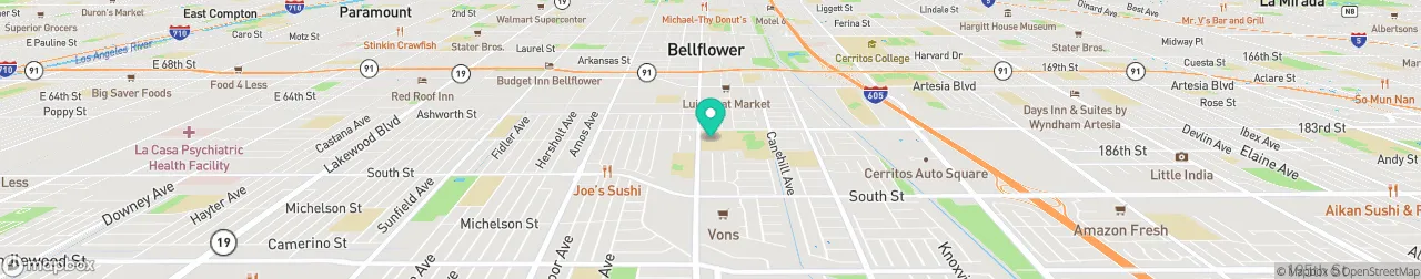 borne de recharge sur la carte