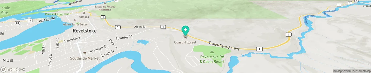 borne de recharge sur la carte