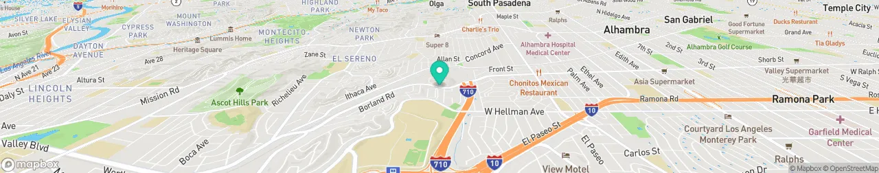 borne de recharge sur la carte