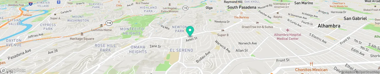 borne de recharge sur la carte