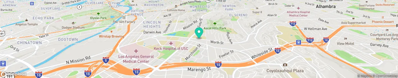 borne de recharge sur la carte