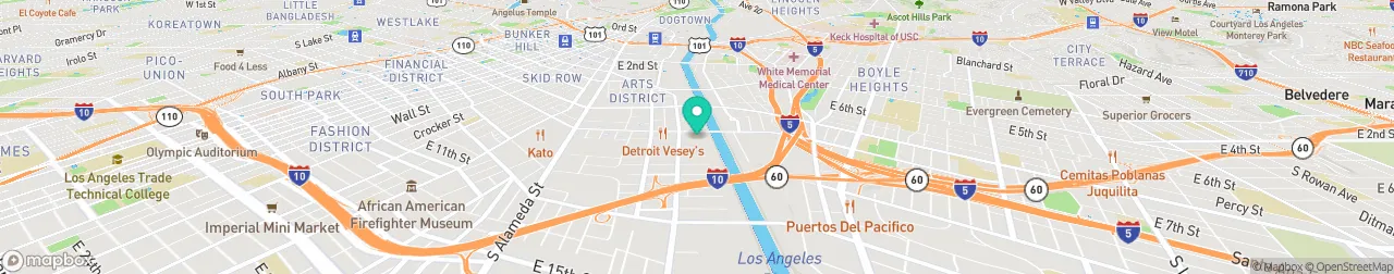 borne de recharge sur la carte