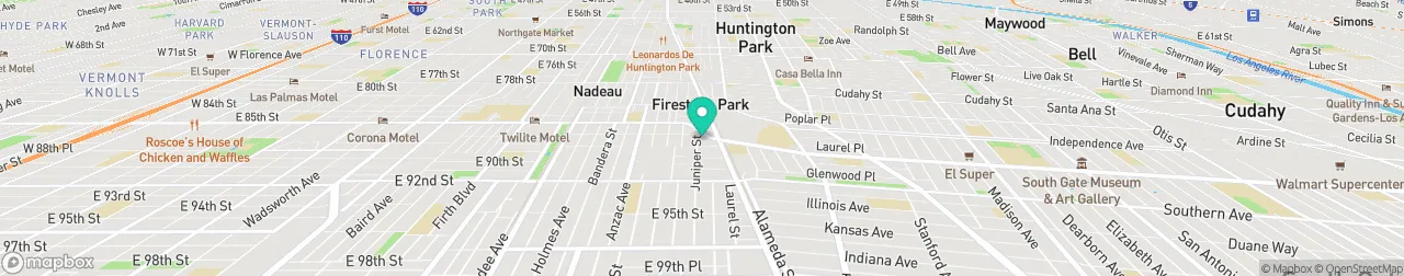 borne de recharge sur la carte