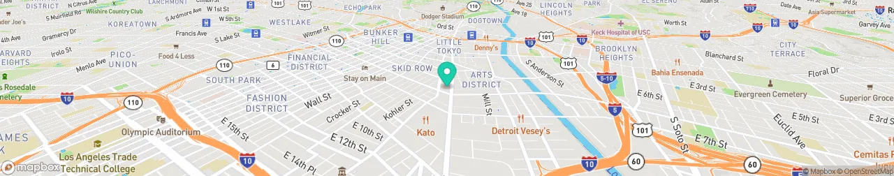 ev charging station on the map