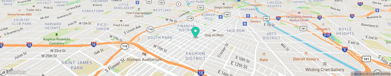 borne de recharge sur la carte